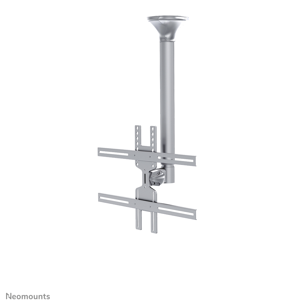 Neomounts FPMA-C400SILVER Monitor/TV mount ceiling 32-60" - h 64-104 cm